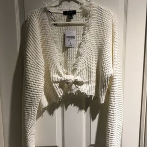 Long sleeve crop top